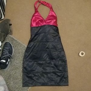 Stunning silk-like cocktail dress